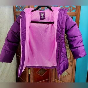Wonder Nation Girl's Quilted Bubble Jacket {F0261}